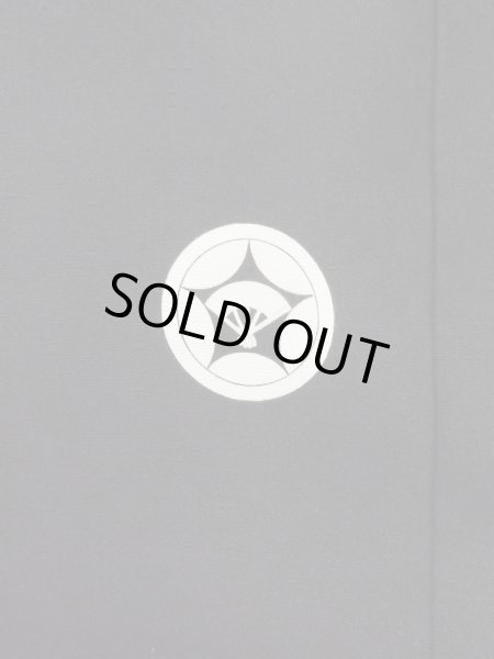 画像4: M1129A Mint  羽織  シルク(正絹)   黒,  【中古】 【USED】 【リサイクル】 ★★★★☆ (4)