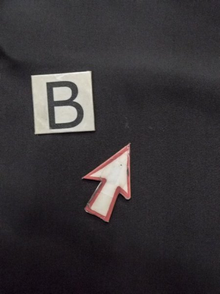 画像16: M1129B  羽織  シルク（正絹）   黒,  【中古】 【USED】 【リサイクル】 ★☆☆☆☆ (16)