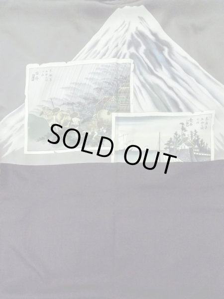 画像7: M1129D Mint  羽織  シルク(正絹)   黒,  【中古】 【USED】 【リサイクル】 ★★★★☆ (7)