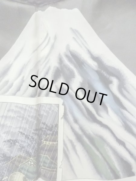 画像8: M1129D Mint  羽織  シルク(正絹)   黒,  【中古】 【USED】 【リサイクル】 ★★★★☆ (8)