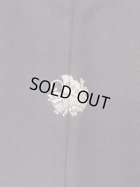 画像4: M1207B Mint  女性用 留袖  シルク（正絹）   黒, ぼたん 【中古】 【USED】 【リサイクル】 ★★★★☆ (4)