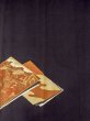 画像6: M1207B Mint  女性用 留袖  シルク（正絹）   黒, ぼたん 【中古】 【USED】 【リサイクル】 ★★★★☆ (6)