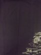 画像6: M1207C  女性用 留袖  シルク（正絹）   黒, もみじ 【中古】 【USED】 【リサイクル】 ★★★☆☆ (6)
