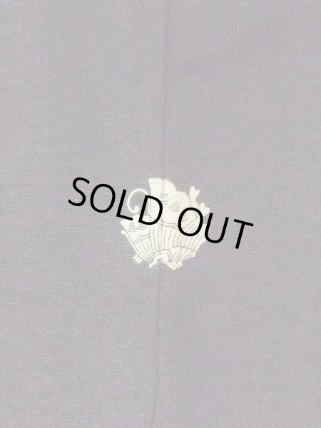 画像4: M1207E  女性用 留袖  シルク(正絹)   黒, 菊 【中古】 【USED】 【リサイクル】 ★★★☆☆ (4)