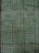 画像3: M1207H Mint  女性用 小紋  シルク（正絹）  深い 緑色, チェック柄 【中古】 【USED】 【リサイクル】 ★★★★☆ (3)