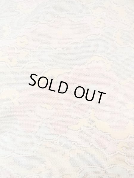 画像3: M1207O Mint  女性用 十日町紬  シルク（正絹）  淡い マルチカラー, 花 【中古】 【USED】 【リサイクル】 ★★★★☆ (3)