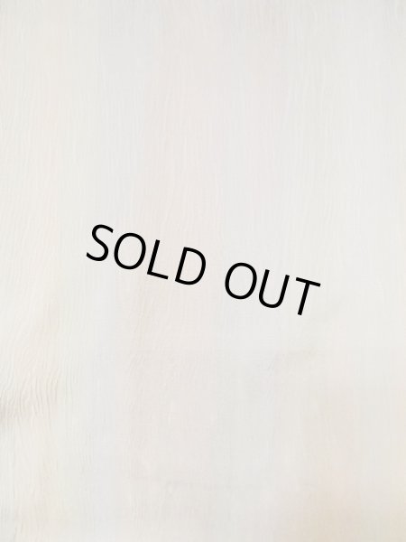 画像3: M1207V  女性用 小千谷紬  シルク（正絹） 淡い 灰色がかった 緑色, ぼかし 灰色がかった【中古】 【USED】 【リサイクル】 ★★★☆☆ (3)