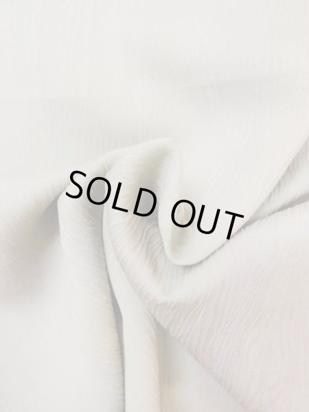 画像10: M1207V  女性用 小千谷紬  シルク（正絹） 淡い 灰色がかった 緑色, ぼかし 灰色がかった【中古】 【USED】 【リサイクル】 ★★★☆☆ (10)