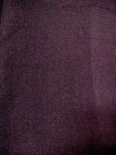 画像3: M1207Z 女性用 単衣   化繊 深いえんじ,  【中古】【USED】【リサイクル】 ★★★☆☆【M1207Z】 (3)