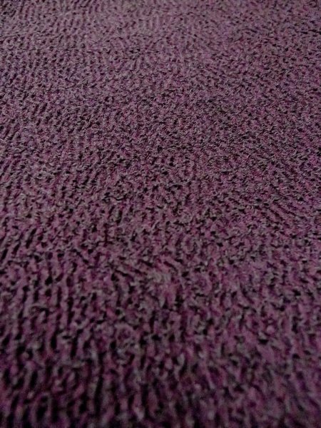 画像8: M1207Z 女性用 単衣   化繊 深いえんじ,  【中古】【USED】【リサイクル】 ★★★☆☆【M1207Z】 (8)