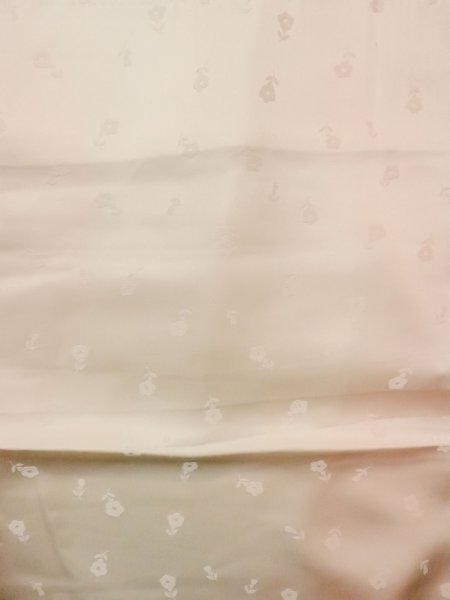 画像4: M1215C  女性用 襦袢  シルク(正絹)  淡い 桃色, ぼかし 【中古】 【USED】 【リサイクル】 ★☆☆☆☆ (4)