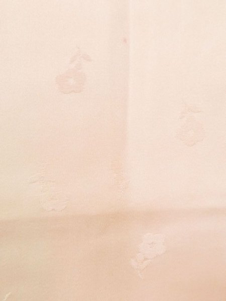 画像5: M1215C  女性用 襦袢  シルク(正絹)  淡い 桃色, ぼかし 【中古】 【USED】 【リサイクル】 ★☆☆☆☆ (5)