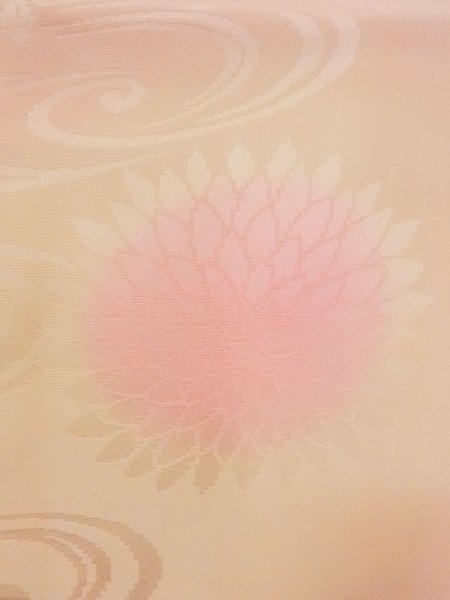 画像6: M1215F  女性用 襦袢  シルク(正絹)  淡い 桃色,  【中古】 【USED】 【リサイクル】 ★★★☆☆ (6)