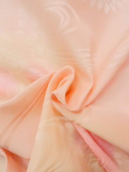 画像11: M1215F  女性用 襦袢  シルク(正絹)  淡い 桃色,  【中古】 【USED】 【リサイクル】 ★★★☆☆ (11)