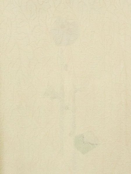 画像5: M1215H  女性用 襦袢 使用感あり。 シルク(正絹) 淡い 薄い 黄緑色,  【中古】 【USED】 【リサイクル】 ★★☆☆☆ (5)