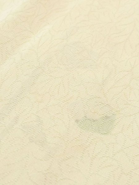 画像7: M1215H  女性用 襦袢 使用感あり。 シルク(正絹) 淡い 薄い 黄緑色,  【中古】 【USED】 【リサイクル】 ★★☆☆☆ (7)