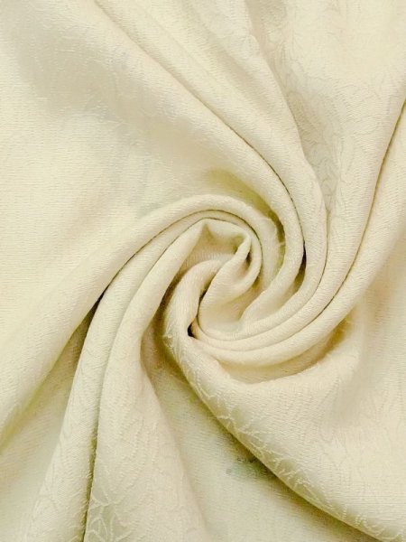 画像9: M1215H  女性用 襦袢 使用感あり。 シルク(正絹) 淡い 薄い 黄緑色,  【中古】 【USED】 【リサイクル】 ★★☆☆☆ (9)