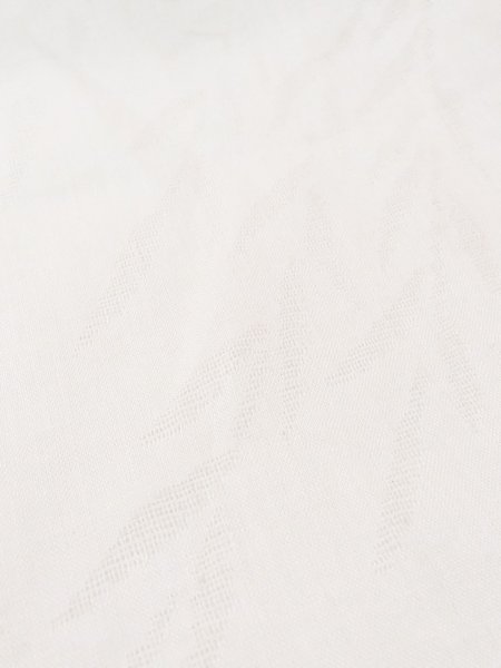 画像8: M1215J  女性用 襦袢 使用感あり。 麻   白, 笹 【中古】 【USED】 【リサイクル】 ★★☆☆☆ (8)