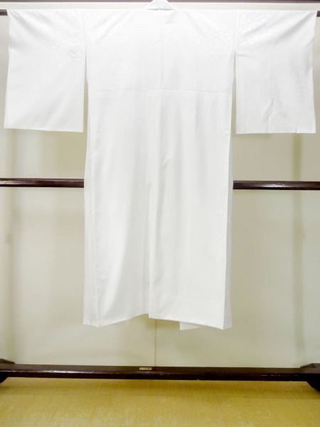 画像2: M1215O  女性用 襦袢  化繊   白,  【中古】 【USED】 【リサイクル】 ★★☆☆☆ (2)