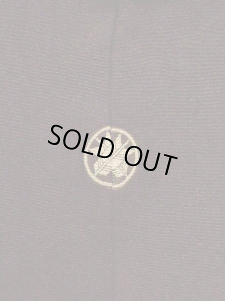 画像4: M1215R  女性用 留袖  シルク（正絹）   黒, 孔雀 【中古】 【USED】 【リサイクル】 ★★☆☆☆ (4)