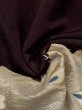 画像14: M1215R  女性用 留袖  シルク（正絹）   黒, 孔雀 【中古】 【USED】 【リサイクル】 ★★☆☆☆ (14)