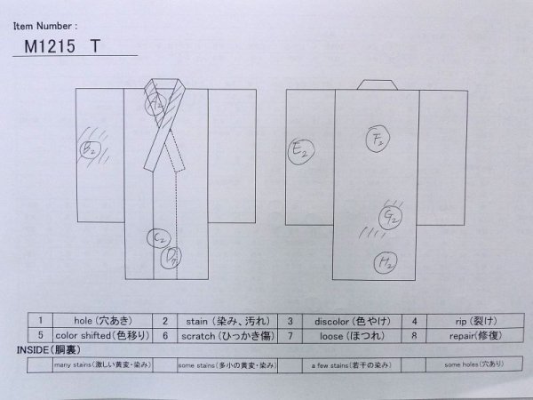 画像15: M1215T  女性用 留袖  シルク(正絹)   黒, 菊 【中古】 【USED】 【リサイクル】 ★★☆☆☆ (15)