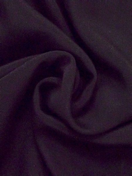 画像13: M1215X  女性用 留袖 全体:経年劣化、使用感あり。 シルク(正絹)   黒, 菊 【中古】 【USED】 【リサイクル】 ★★☆☆☆ (13)