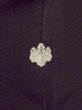 画像6: M1215Y  女性用 留袖  シルク（正絹）   黒, 松/松葉 【中古】 【USED】 【リサイクル】 ★★☆☆☆ (6)