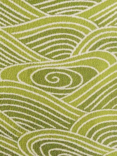 画像10: M1216A  女性用 留袖  シルク(正絹)   黒, 菊 【中古】 【USED】 【リサイクル】 ★★☆☆☆ (10)