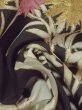 画像14: M1216B  女性用 留袖  シルク（正絹）   黒, 花 【中古】 【USED】 【リサイクル】 ★★☆☆☆ (14)