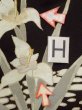 画像23: M1216B  女性用 留袖  シルク（正絹）   黒, 花 【中古】 【USED】 【リサイクル】 ★★☆☆☆ (23)