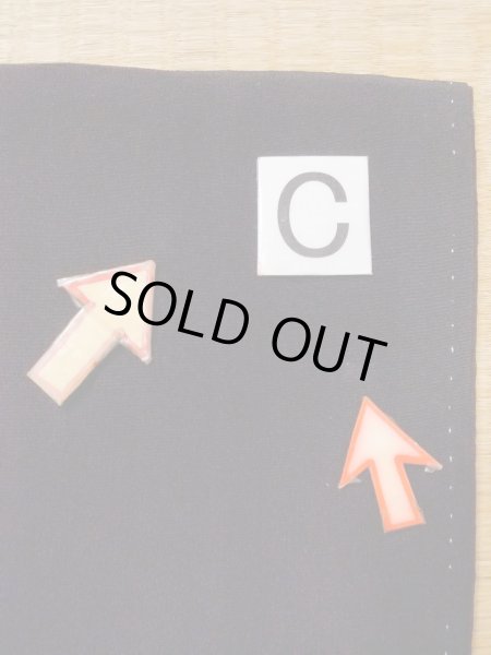 画像18: M1228A  女性用 留袖  シルク（正絹）   黒, 菊 【中古】 【USED】 【リサイクル】 ★★☆☆☆ (18)