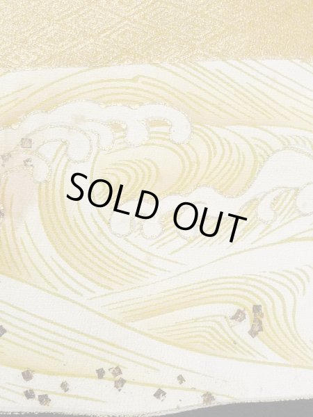 画像10: M1228B  女性用 留袖  シルク(正絹)   黒, 菊 【中古】 【USED】 【リサイクル】 ★★☆☆☆ (10)