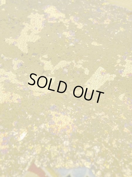 画像11: M1228B  女性用 留袖  シルク(正絹)   黒, 菊 【中古】 【USED】 【リサイクル】 ★★☆☆☆ (11)