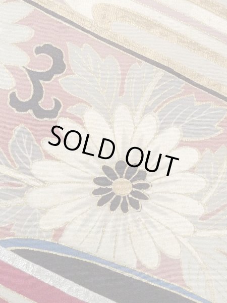 画像9: M1228D  女性用 留袖 経年劣化 シルク（正絹）   黒, 唐花 【中古】 【USED】 【リサイクル】 ★★☆☆☆ (9)