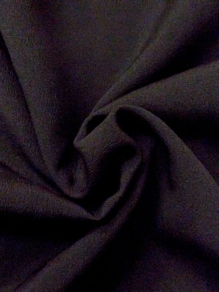 画像14: M1228F  女性用 留袖  シルク(正絹)   黒, かすみ 【中古】 【USED】 【リサイクル】 ★★☆☆☆ (14)