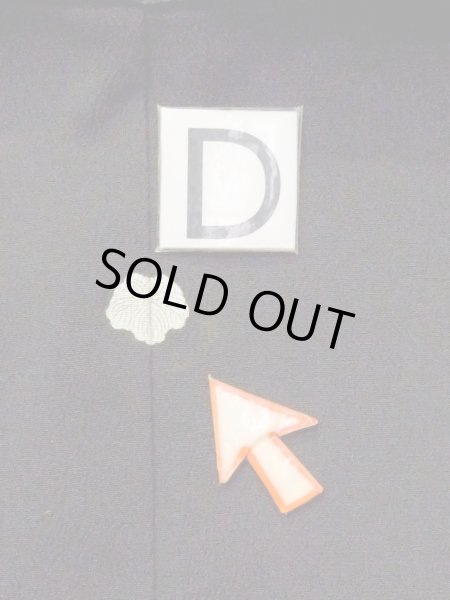 画像19: M1228F  女性用 留袖  シルク（正絹）   黒, かすみ 【中古】 【USED】 【リサイクル】 ★★☆☆☆ (19)