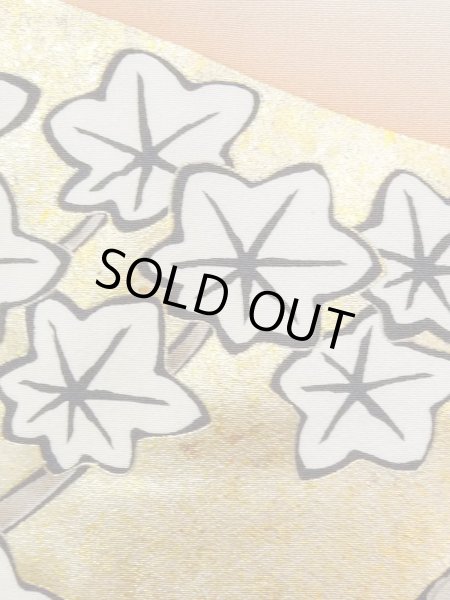 画像11: M1228H  女性用 留袖  化繊   黒, 菊 【中古】 【USED】 【リサイクル】 ★★★★★ (11)