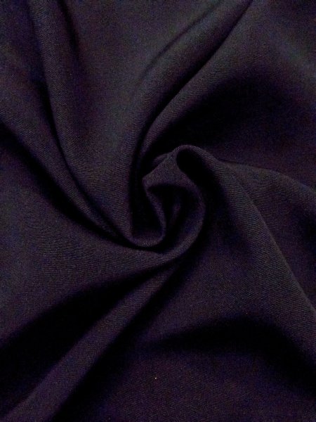 画像17: M1228H  女性用 留袖  化繊   黒, 菊 【中古】 【USED】 【リサイクル】 ★★★★★ (17)