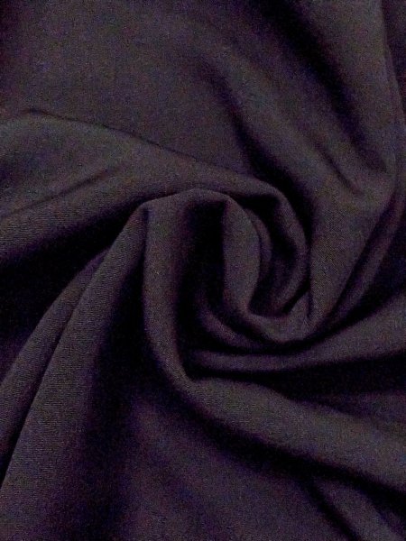 画像13: M1228K  女性用 留袖  シルク(正絹)   黒, かすみ 【中古】 【USED】 【リサイクル】 ★★☆☆☆ (13)