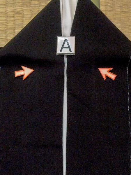 画像16: M1228K  女性用 留袖  シルク(正絹)   黒, かすみ 【中古】 【USED】 【リサイクル】 ★★☆☆☆ (16)