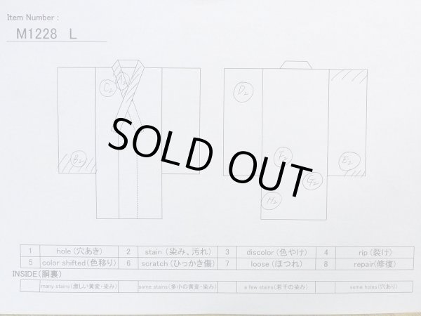 画像15: M1228L  女性用 留袖  シルク（正絹）   黒, 唐草 【中古】 【USED】 【リサイクル】 ★★☆☆☆ (15)