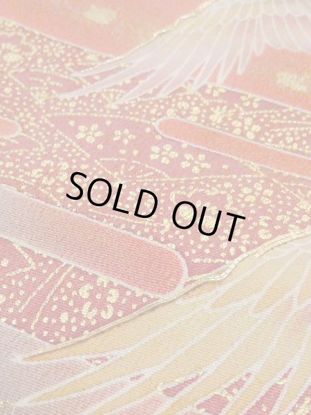 画像11: M1228N  女性用 留袖  シルク（正絹）   黒, 花 【中古】 【USED】 【リサイクル】 ★★☆☆☆ (11)