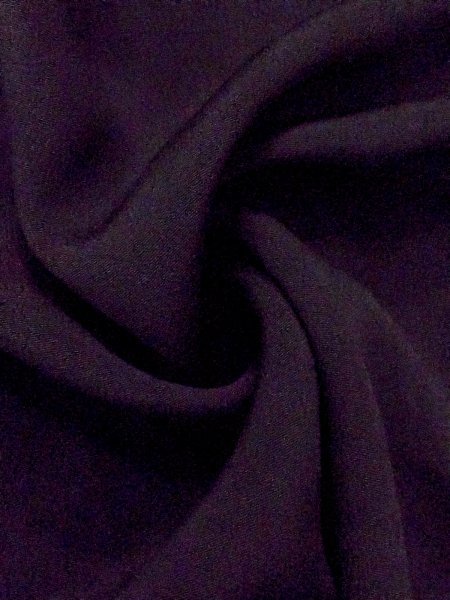 画像15: M1228N  女性用 留袖  シルク(正絹)   黒, 花 【中古】 【USED】 【リサイクル】 ★★☆☆☆ (15)