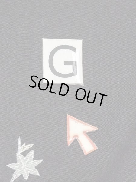 画像24: M1228R  女性用 留袖  化繊   黒, 桜 【中古】 【USED】 【リサイクル】 ★★☆☆☆ (24)