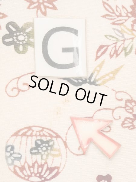 画像20: M1228S  女性用 小紋  シルク(正絹)   アイボリー, 菊 【中古】 【USED】 【リサイクル】 ★★☆☆☆ (20)