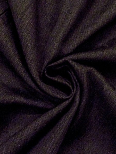 画像10: N0116A Mint  男性用着物 使用感あり シルク(正絹)  深い 茶色, 縞 【中古】 【USED】 【リサイクル】 ★☆☆☆☆ (10)