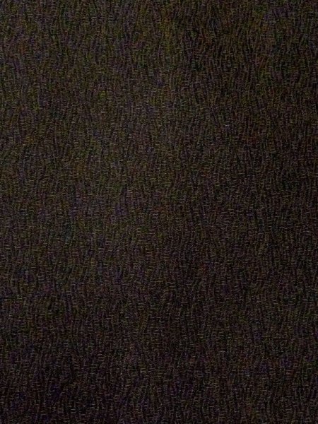 画像5: N0116C  男性用着物  シルク(正絹)  深い 紺, 木目 【中古】 【USED】 【リサイクル】 ★★☆☆☆ (5)