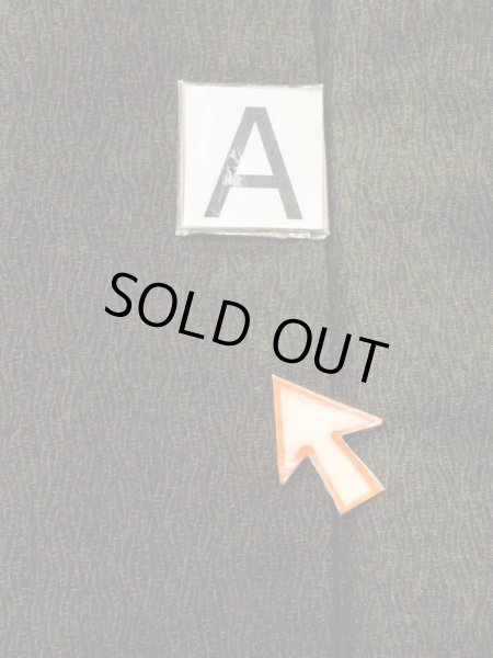 画像12: N0116C  男性用着物  シルク（正絹）  深い 紺, 木目 【中古】 【USED】 【リサイクル】 ★★☆☆☆ (12)