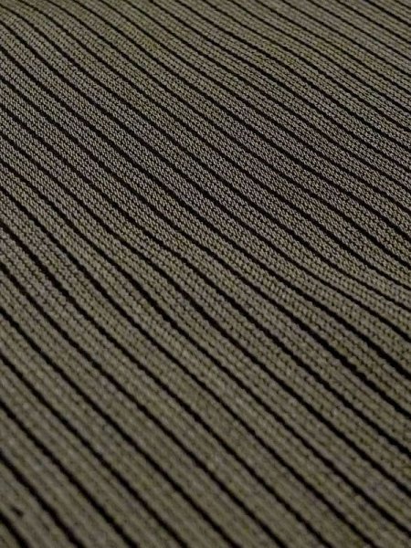 画像7: N0116F  男性用着物 使用感あり シルク（正絹）  深い 灰色, 線 【中古】 【USED】 【リサイクル】 ★☆☆☆☆ (7)